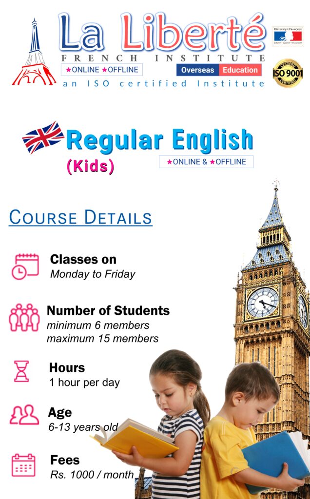 english course for kids